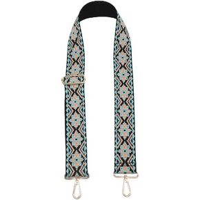 JEN & CO. Purse Straps Replacement Crossbody - Guitar Strap Purse Purse Straps Replacement Tribal Guitar Strap (STPTRB)