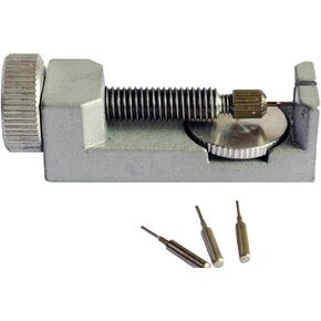 OTOOLWORLD MULTIFUNCTION Metal Watch Link Pin Remover Band Strap Repair Tool with 3 replace pins