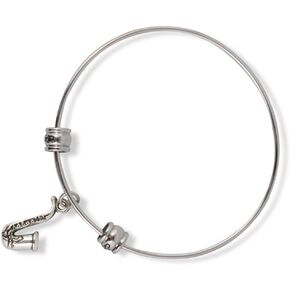 Saxophone Bracelet Bangle Jewelry Instrument Charm Gifts for Women MenJazz Marching Band and Music Teachers