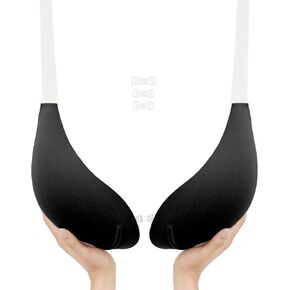 حمالة صدر لاصقة غير مرئية بدون حمالات - حمالة صدر رافعة للنساء ذوات الصدر الكبير، حمالة صدر رافعة للفستان بدون ظهر in Kuwait