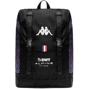 حقيبة ظهر Kappa Arecko BWT Alpine F1 Team الرسمية للفورمولا 1، سوداء، مقاس واحد in Kuwait