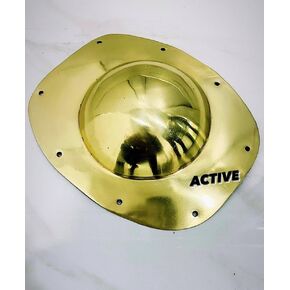 ACTIVE INDUSTRIES Medieval Battle Ready 18g Roman Shield boss Viking Knights Functional Shield Boss Antique Brass Finish