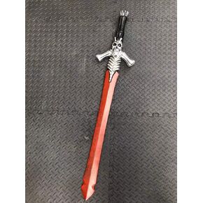 43 بوصة رغوة الخيال الغربية في العصور الوسطى الدم الأحمر التمرد رغوة السيف تأثيري شفرة سلاح زي in Kuwait