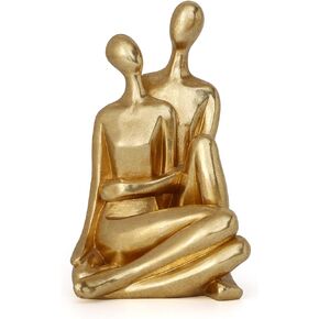 Gold Frog Figurines Yoga Decor 3.7in Set of 3-Frog Yoga Statues for Living Room Desk Table Home Office Bookshelf Shelves Spiritual Gifts Modern Home Decor