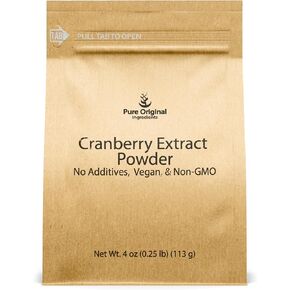 PURE ORIGINAL INGREDIENTS Cranberry Extract, Gluten-Free, Herbal Supplement (2 Pound)