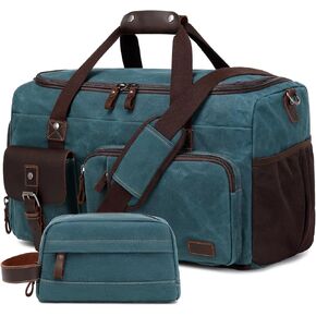 حقيبة سفر واق من المطر حقيبة عطلة نهاية الأسبوع مع حجرة الأحذية حقيبة طوال الليل للرجال حقيبة سفر تحمل الأمتعة باللون الأخضر الفاتح in Kuwait