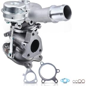 A-Premium Left Side Complete Turbo Turbocharger Kit with Gasket, Compatible with Ford Explorer 2013-2019, Flex & Taurus 2010-2019, Police Interceptor & Lincoln MKS MKT, 3.5L, Replaces 790317-0006