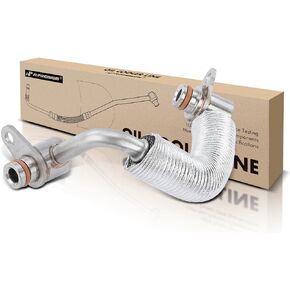 A-Premium Turbocharger Oil Return Line Compatible with BMW 320i 328i 328i GT xDrive X5 528i xDrive 428i 428i Gran Coupe X3 X4 X1 228i 228i xDrive Z4