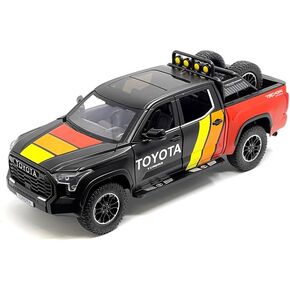 Toyota Tundra TRD 4x4 Off Road - 1:24 Scale Die-Cast Model Truck (Black)