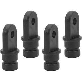 RiToEasysports 4 Pcs Boat Fittings Top Cover, Nylon Eye End Top Top Hardware Cover Boat Canopy Parts Boats Equipment