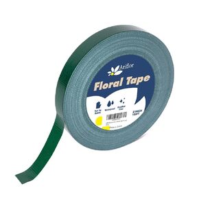 Green Floral Tape - Flower Wrap Adhesive Tape Bouquet Stem Wrapping and Floral Crafts, Wedding Bouquet Tape - 1/2 inch Wide and 180 FT Long
