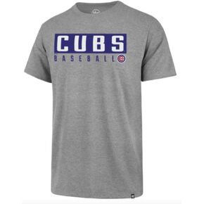 MLB Men's Dub Major Super Rival Team Color Primary Logo Word Mark T-Shirt