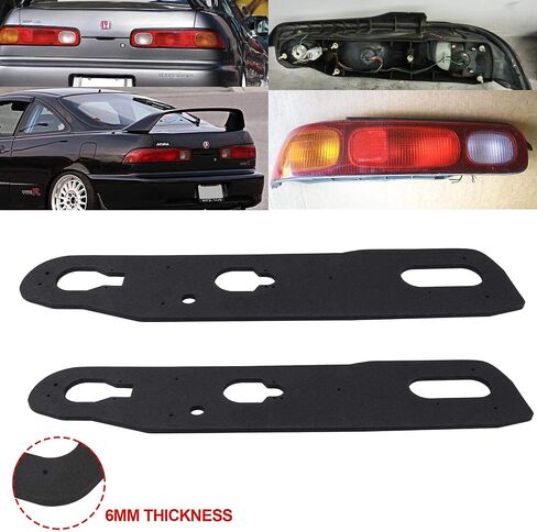 حشوات الضوء الخلفي متوافقة مع Honda 1994-2001 Acura Integra LS GSR Type R 2/3 حشوات الضوء الخلفي للباب EPDM 33503-ST7-A01/02 زوج واحد in Saudi Arabia