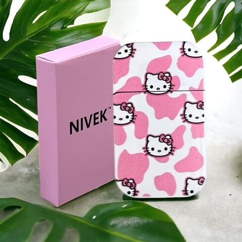 ولاعة NIVEK Kitty Lighter KT Cat Torch Lighter Pink Flame Pocket قابلة لإعادة الملء Kawaii لطيف مقاوم للرياح (قط، أرنب، ميلودي، ستيلا) (A2-Pink Kitty) in Kuwait