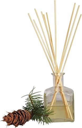 Fir & Lavender Essential Oil Reed Diffuser Refill — Natural Aromatherapy Essential Oil for Reed Diffusers — Essential Oils for Diffusers, Home & SPA by Victoria's Lavender — Up to 1 Year Supply, 8oz in Saudi Arabia