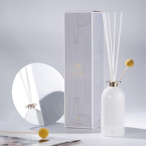 ESNA HOME Luxury Aromatherapy Diffuser Blue Agave & Wild Neroli | 3.5 Fl Oz 100ml Room Diffuser | Home Fragrance for Bedroom Bathroom Office | Scented Oil Reed Diffuser in Kuwait