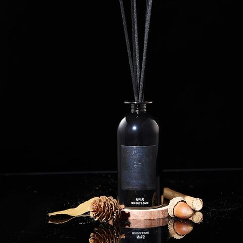 ESNA HOME Luxury Aromatherapy Diffuser Blue Agave & Wild Neroli | 3.5 Fl Oz 100ml Room Diffuser | Home Fragrance for Bedroom Bathroom Office | Scented Oil Reed Diffuser in Kuwait