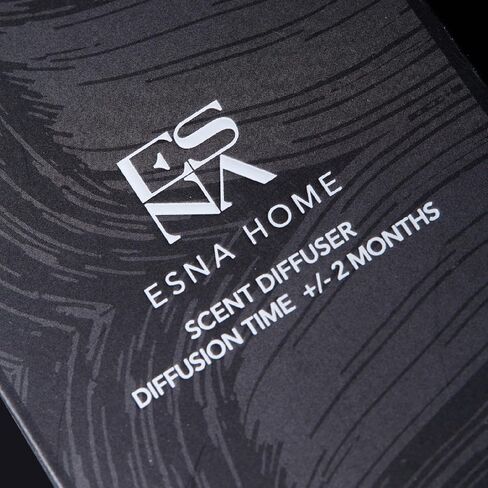 ESNA HOME Luxury Aromatherapy Diffuser Blue Agave & Wild Neroli | 3.5 Fl Oz 100ml Room Diffuser | Home Fragrance for Bedroom Bathroom Office | Scented Oil Reed Diffuser in Kuwait
