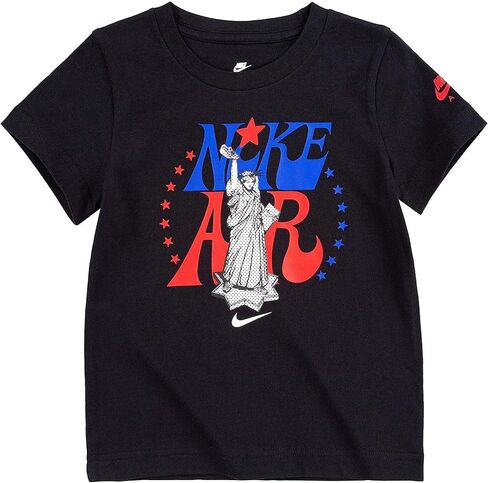 Nike Baby Boy's Air Liberty Tee (Toddler) Black 2 Toddler in Saudi Arabia