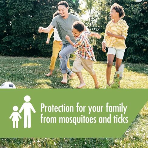 الجذعية يطرد البعوض والقراد، طارد البعوض ورذاذ القراد، رذاذ الحشرات بيكاريدين، خالي من العطور، 6 أونصة in Kuwait