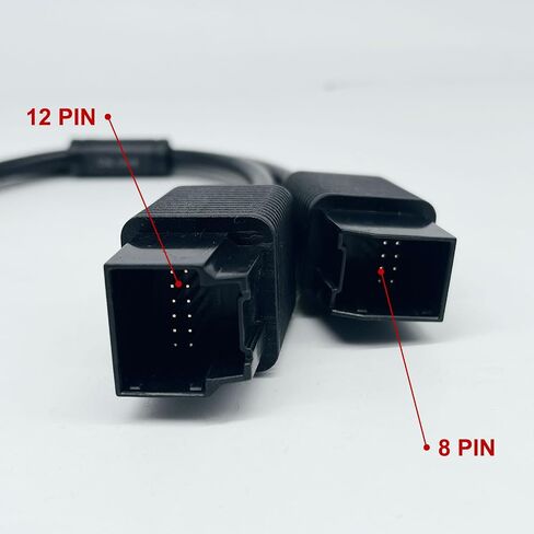 LAUNCH X-431 محول تشخيصي أصلي 100% obd2 متوافق مع موصل كابل برمجة Chrysler CSL12+8، كابل بروتوكول بوابة تجاوز FCA obd-ii - [14.8 بوصة/37.5 سم] in Saudi Arabia