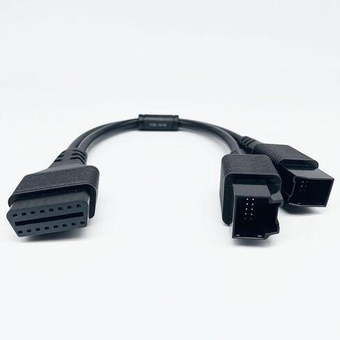 LAUNCH X-431 محول تشخيصي أصلي 100% obd2 متوافق مع موصل كابل برمجة Chrysler CSL12+8، كابل بروتوكول بوابة تجاوز FCA obd-ii - [14.8 بوصة/37.5 سم] in Saudi Arabia