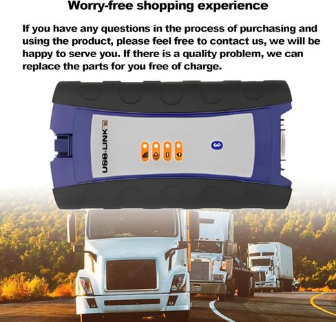 124032 أداة ماسح ضوئي تشخيصي متوافقة مع Nexiq USB Link 2، أداة تشخيص الماسح الضوئي لحفارة الشاحنات العالمية من Nexiq لـ Nexiq USB Link 2 محول واجهة بلوتوث للشاحنة الثقيلة in Kuwait