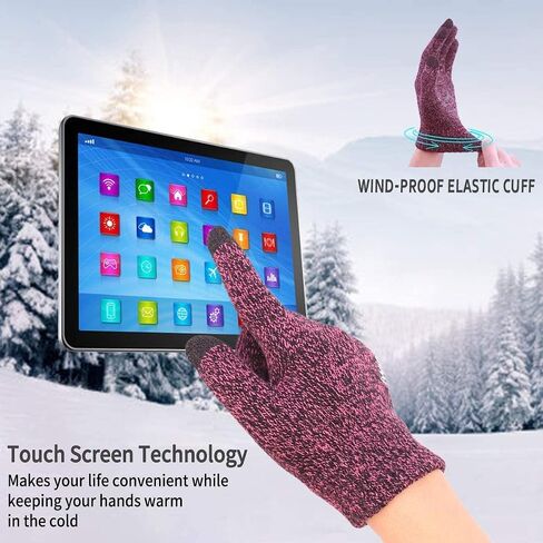 Achiou Winter Gloves Classic and Thick Upgraded Combination in Saudi Arabia
