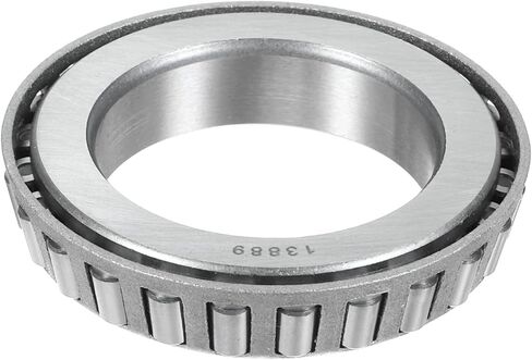 مخروط محمل أسطواني مدبب من uxcell 13889، تجويف 1.5000 بوصة × 2.3228 بوصة OD × 0.4724 بوصة سميك، مخروط محمل مستدق من الفولاذ الكروم، ABEC-3 in Kuwait