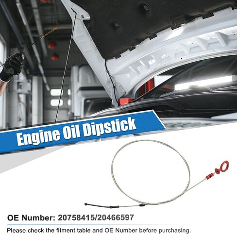 uxcell Engine Oil Level Indicator Dipstick for Volkswagen Routan 2009-2011 for Chrysler 200 2011-2014 for Chrysler 300 2005-2013 No.20758415/20466597 in Saudi Arabia