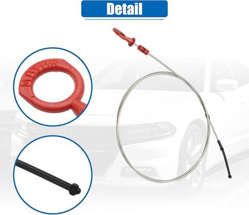 uxcell Engine Oil Level Indicator Dipstick for Volkswagen Routan 2009-2011 for Chrysler 200 2011-2014 for Chrysler 300 2005-2013 No.20758415/20466597 in Saudi Arabia