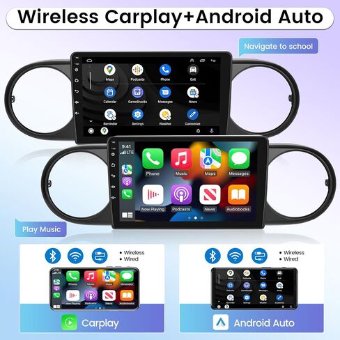 [8 Core 4+64G] Android Car Radio for Toyota Scion xB 2007-2019 - 9 Inch 1280 * 720 IPS Touchscreen Car Stereo - Wireless Carplay and Android Auto - DSP 32EQ / GPS/WiFi + AHD Backup Camera in Saudi Arabia
