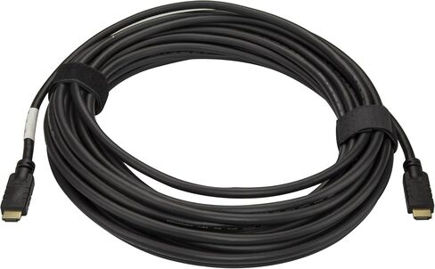 StarTech 50ft Active HDMI 2.0 Cable, 4K 60Hz, HDR, 18Gbps, Black in Saudi Arabia