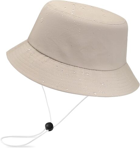 XXL Quick Dry Bucket Hat, Oversize Water Repellent Fisherman Hats, UPF 50+ Large Bucket Sun Hats for Men Women in Saudi Arabia
