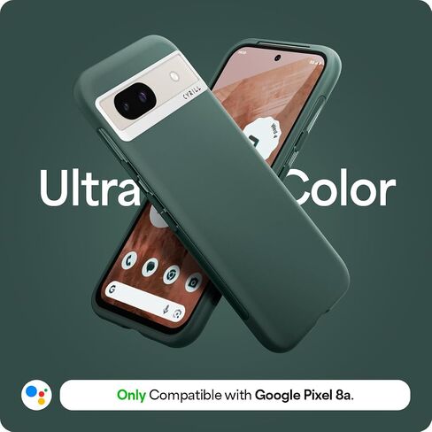 CYRILL UltraColor Compatible with Google Pixel 8 Case (2023), Durable Protective Matte Silicone-Feel TPU Case for Pixel 8 with Slim Fit Profile - Dusk in Saudi Arabia