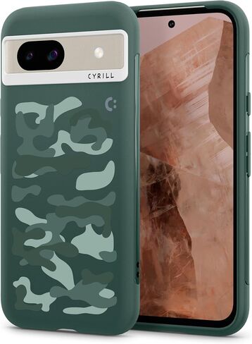 CYRILL UltraColor Compatible with Google Pixel 8 Case (2023), Durable Protective Matte Silicone-Feel TPU Case for Pixel 8 with Slim Fit Profile - Dusk in Saudi Arabia