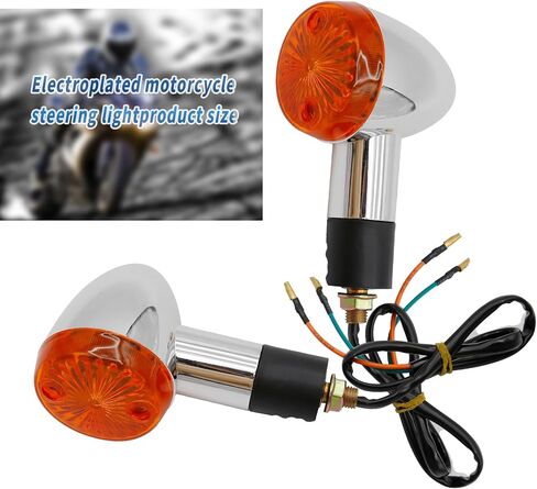 4 قطعة دراجة نارية بدوره أضواء الإشارة LED رصاصة بدوره إشارات العالمي الجبهة الخلفية أضواء المؤشر استبدال لياماها كاواساكي هوندا سوزوكي العنبر in Kuwait