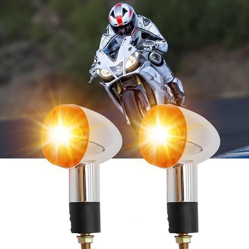 4 قطعة دراجة نارية بدوره أضواء الإشارة LED رصاصة بدوره إشارات العالمي الجبهة الخلفية أضواء المؤشر استبدال لياماها كاواساكي هوندا سوزوكي العنبر in Kuwait