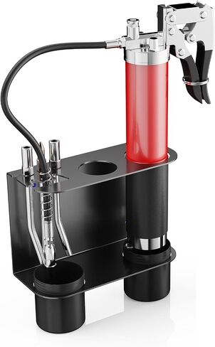 LCGP Grease Gun Holder Wall Mounted Grease Gun Storage Organizer for Garages, Shop Trailers with Removable Drip Cups in Saudi Arabia