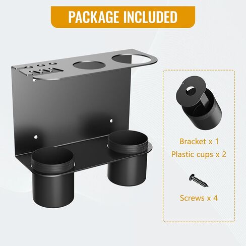 LCGP Grease Gun Holder Wall Mounted Grease Gun Storage Organizer for Garages, Shop Trailers with Removable Drip Cups in Saudi Arabia
