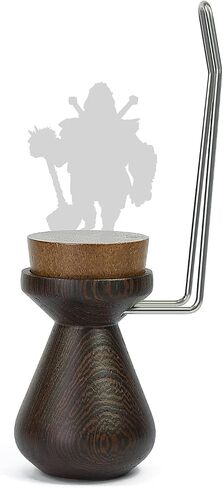 WH02 Wooden Magnet Painting Handle with Bases Coloring Wargame (Rubberwood - High) in Saudi Arabia