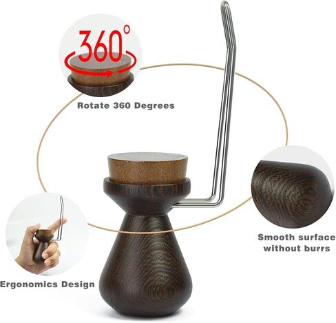 WH02 Wooden Magnet Painting Handle with Bases Coloring Wargame (Rubberwood - High) in Saudi Arabia
