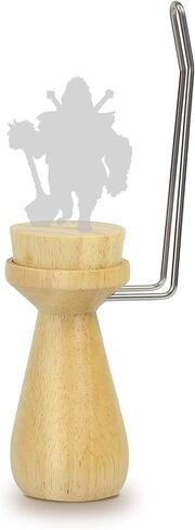 WH02 Wooden Magnet Painting Handle with Bases Coloring Wargame (Rubberwood - High) in Saudi Arabia