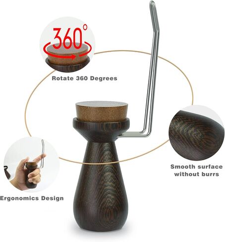 WH02 Wooden Magnet Painting Handle with Bases Coloring Wargame (Rubberwood - High) in Saudi Arabia