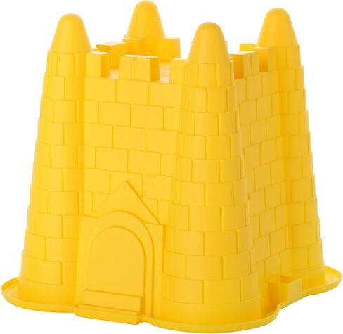 Dazmers 4 Pack Sand Castles Beach Buckets Toy Set,Colorful Sandcastle Mould Pails for Kids and Toddlers, Beach Party Summer Activities Fun (Round Castle) in Saudi Arabia