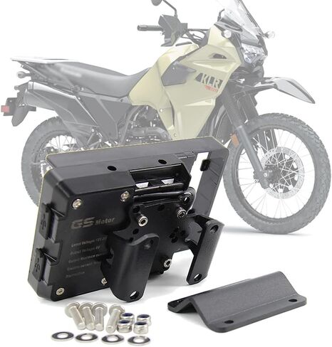 جديد قطع الغيار للدرجة النارية حامل الهاتف الأمامي حامل الهاتف الذكي نظام تحديد المواقع لوحة الملاحة قوس 2022 + ل KLR650 klr 650 in Kuwait