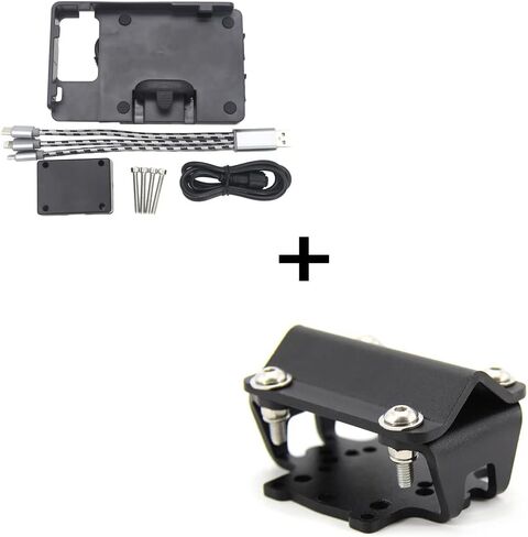 جديد قطع الغيار للدرجة النارية حامل الهاتف الأمامي حامل الهاتف الذكي نظام تحديد المواقع لوحة الملاحة قوس 2022 + ل KLR650 klr 650 in Kuwait