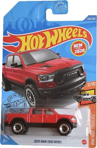 Hot Wheels 2020 Ram 1500 Rebel, [red] 225/250 Hot Trucks 2/10 in Saudi Arabia