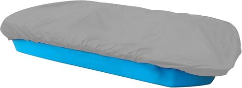 Pedal Boat Cover, Waterproof Heavy Duty Outdoor 3 or 5 Person Paddle Boat Protector, Marine Grade Fabric, Water-Resistant, Fits Pedal Boats 112.5" L x 65" W (Blue) in Saudi Arabia