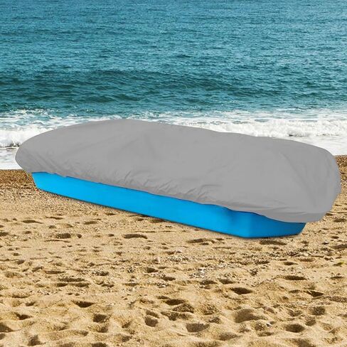 Pedal Boat Cover, Waterproof Heavy Duty Outdoor 3 or 5 Person Paddle Boat Protector, Marine Grade Fabric, Water-Resistant, Fits Pedal Boats 112.5" L x 65" W (Blue) in Saudi Arabia